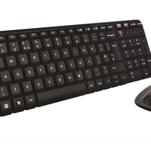 KIT MK220 Tastiera + Mouse  Nera (920-003721)