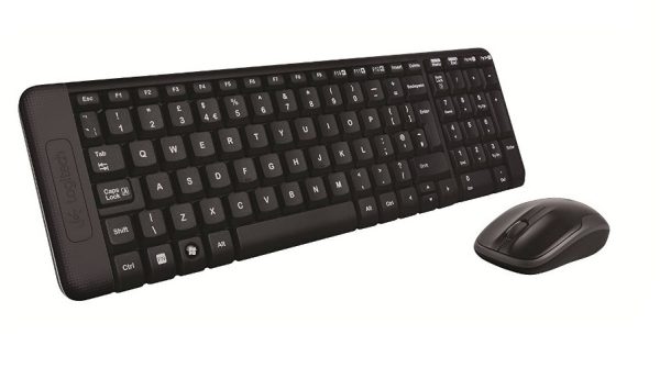 KIT MK220 Tastiera + Mouse  Nera (920-003721)