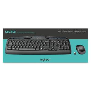 KIT MK330 Tastiera + Mouse  Nera (920-003971)