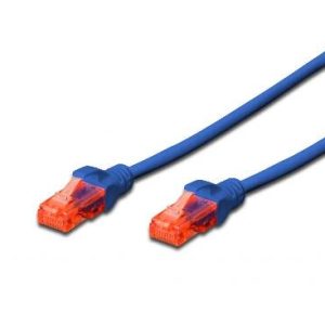 Cavo di Rete Dritto Non Schermato CAT.6E 3 MT Blu (DK1614030B)