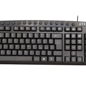 Tastiera KB-2105U USB Multimediale Nera