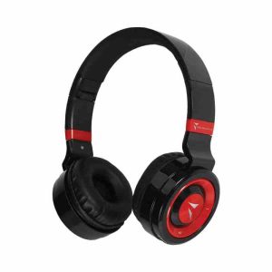 Cuffia Microfono Tm-046-RD Wireless Rosso
