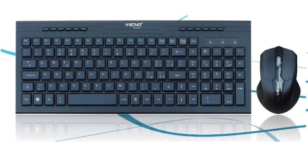 KIT Tastiera + Mouse  TC-740W Nera