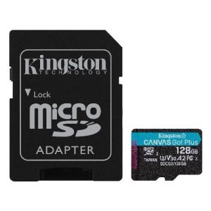 Trans Flash 128 GB Canvas go plus (SDCG3/128GB) CLASS 10 (con Adattatore)