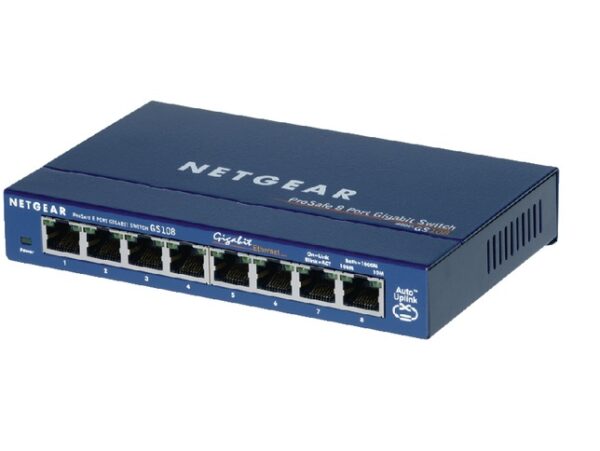 Netgear Switch 8 Porte GS108GE 10/100/1000