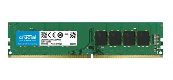 Crucial Modulo di Memoria DDR4 4GB PC2400 MHZ (1X4)