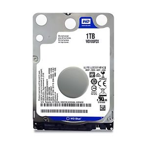 WD Memoria di Archiviazione HD Blue 1 TB 2,5" SATA3 WD10SPZX