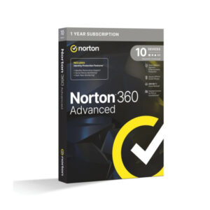Norton N360 Advanced 2026 Antitruffa 10 Dispositivi 12 Mesi 200GB BOX