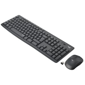 Logitech Tastiera e Mouse Gaming MK295  Colore Nero