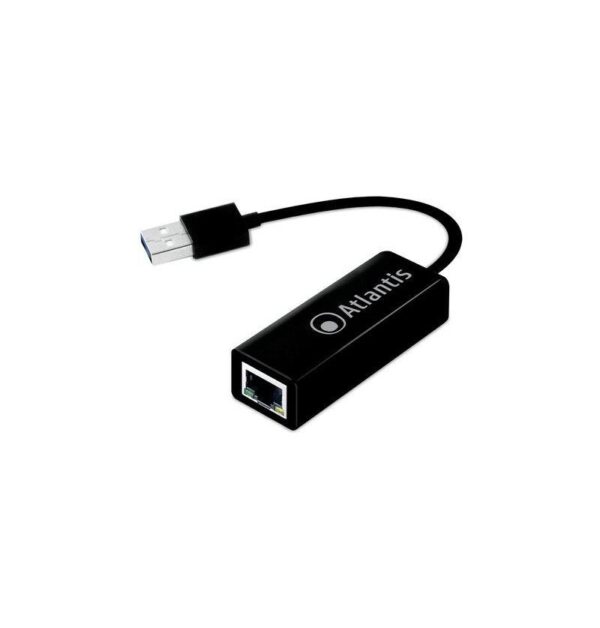 Atlantis Adattatore USB3.0 A porta Lan Gigabit Adapter 10/100/1000MBIT A02-UTL30