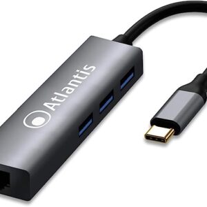 Atlantis Land A04-tc LAN HB Hub di Interfaccia USB 3.0 (3.1 Gen 1) Type-c Nero