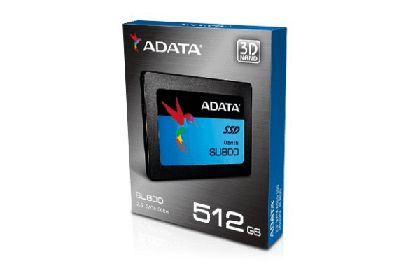 Adata Memoria di archiviazione SSD interno 2.5” 512GB SU800S - immagine 2