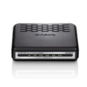 D-link Switch di Rete GO-SW-5G  Non gestito Nero