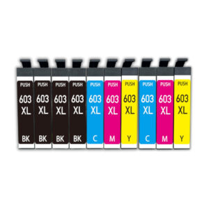 KIT 10 cartucce compatibili EPSON 603XL Premium Quality. BIG.
