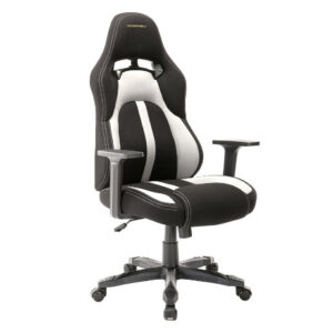 Cortek  Sedia da Gaming Moon black white