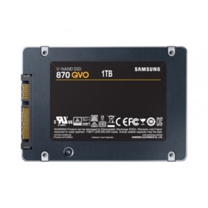 Samsung Memoria di archiviazione SSD 870 QVO 1TB 2.5 SATA 3D NAND MLC