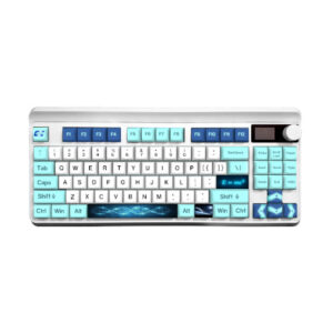 Cortek HotSwap Tastiera Science Switch Kailh Box White