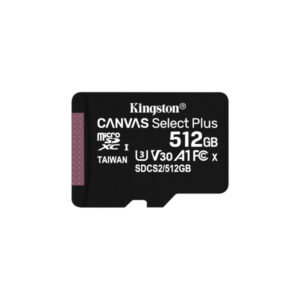 Kingston micro SD 512GB con Adattatore Canvas Plus SDCS2/512GB CL10