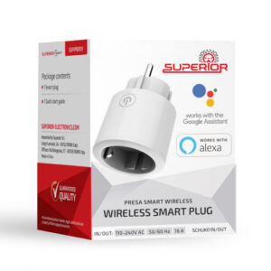 Schuko SuPerior Presa Smart Wifi controllo consumi timer Alexa Google